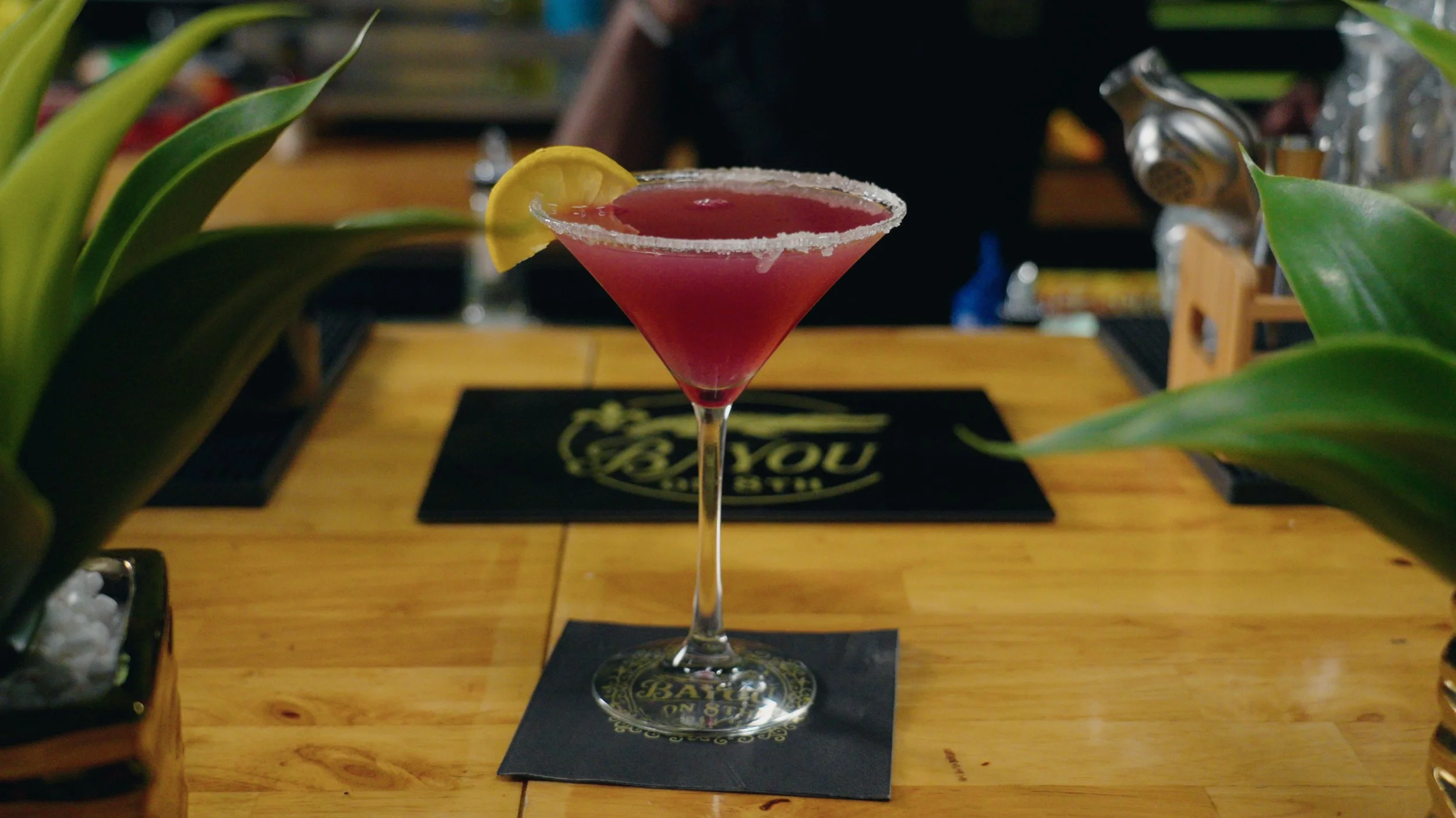 Menu — Bayou on 8th